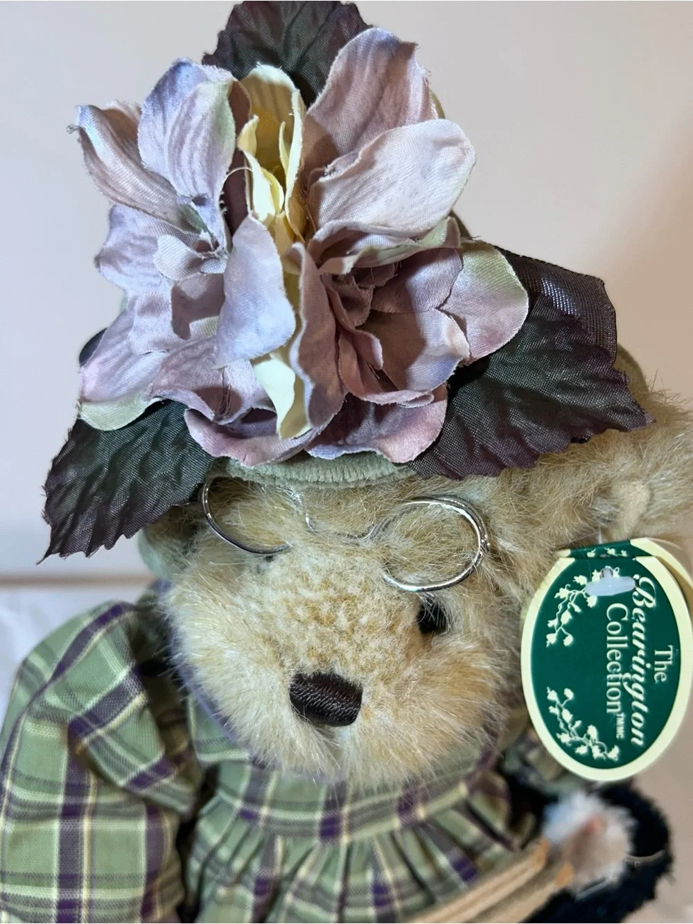 Bearington Collection Teddy Bear Plush Dressed Collectible Cottagecore Decor